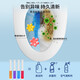 Toilet Flower Deodorizing Cleaner Bathroom Fragrance Flower Gel Toilet Urinal Descaling Magic Fragrance Flower Citrus Fragrance 6 Pack + 2 Putters