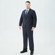 Ayou Fat Plus Size Business Suit Suit Loose Formal Wedding Groomsmen Grooms Dress Work Interview Commuting Suit Men
