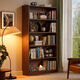 Jiayi solid wood bookshelf floor-standing storage rack living room bookcase storage cabinet integrated wall combination cabinet storage cabinet display cabinet