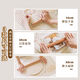 Shuke children's rolling pin small household food grade rosewood to catch the surface non-stick solid wood stick mini kneading pad small - dumpling skin rosewood rolling pin