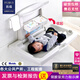 LEOEZYA diaper table baby care table mother and baby room public third dressing room baby multi-functional foldable wall-mounted changing table A1 model - luxury thickened version - nursing table_model