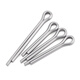 Jinggong GB91 carbon steel galvanized split pin bayonet whistle hairpin pin A3 steel U-shaped pin steel pin D1-D5 4 40 (100 pieces)