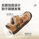 Terranis children's shoes winter new indoor shoes for boys and girls kindergarten shoes children's sneakers retro warm casual brown 28 inner length 18.0cm suitable for feet 16.5cm long