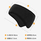 Trendy German quality German quality sports hood outdoor warm running headband for women and men autumn and winter cycling head black