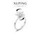 XUPING Xuping jewelry rotating ring three-dimensional flower design versatile gift for girls X001207393 ring #8k