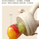 Jingqiao baby fruit food supplement bite bag bite and play food pacifier fruit and vegetable juice artifact baby bite device white 1 pack