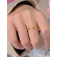 Maiyong's new product, 18k gold twist ring, female ring, endless lingering concentric knotted gold ring, temperament gift for girlfriend, knotted ring, US size 5