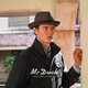 Mr DUCK25 new winter product, Australian superfine wool hat, men's high-end foldable British jazz hat, sheepskin hat strap, retro brown coffee (100% wool)-MW56261 S (suitable for 52-55cm head circumference, small head circumference)