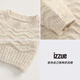 Izzue Hong Kong i.t official round neck sweater for men and women spring and autumn new trendy round neck knitted pullover tops for couples
