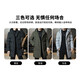 Cotton coat men's jacket 2025 winter thickened cotton jacket hooded mid-length cotton coat men's casual warm winter JXL 9788 Army Green 6XL