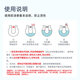 Eight sea birds hot water bag u-shaped pillow shoulder neck warm water bag cold water bag cervical vertebra neck protector hot compress neck warmer neck heating