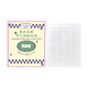 Lace double eyelid stickers, seamless invisible partial eye beauty stickers, natural waterproof and sweatproof, 300 pairs