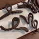High-end 2025 new frosted coffee color large clip hair clip for women with hair on the back of the head, shark clip hair clip headgear, great value recommendation, main picture 6-piece set