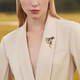SMVP brooch, high-end women's light luxury, European and American customized model, exquisite leopard pin, suit jacket and chest, luxury imitation crystal leopard brooch