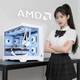 AMD 24-period interest-free Ryzen R7 7800X3D host/RTX5060TI/5070TI/5080/5060 graphics card desktop host computer complete sea view room assembly machine Package 2 7800X3D+Colorful RTX5060TI