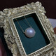 Maiyong G18k Mickey Japanese seawater maple pearl white chain pendant 16-17mm Chopard 15-16mm