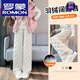 ROMON high-end down pants for women's outer wear in winter new - 40 degrees Northeast cold-resistant thickened warm straight cotton pants white S 80-95Jin Jin equals 0.5 kg