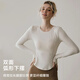 Xue Qianman yoga clothing sports long-sleeved running quick-drying T-shirt women's slimming top Pilates training fitness clothing