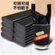 Garbage bag household portable thickened large black kitchen plastic bag affordable rack accessories Portable garbage bag-46*60-20 pieces/roll-black 3 rolls
