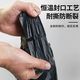 Garbage bag household portable thickened large black kitchen plastic bag affordable rack accessories Portable garbage bag-46*60-20 pieces/roll-black 3 rolls