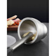 Olodo garlic masher stainless steel masher jar household pestle masher old-fashioned mortar medium garlic mortar 30 masher small SUS304 stainless steel