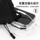 Qi Yuemang mobile phone arm bag mobile phone bag sports fitness arm cover running outdoor equipment storage wrist bag multi-functional wrist arm mobile phone strap arm black three-purpose arm and wrist detachable can be hung diagonally