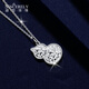 Shengshi Qiyuan platinum pendant for women pt950 platinum necklace for women alone pendant set of platinum platinum necklace for women gourd pendant gourd pendant 5.06 g