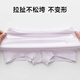 Yilanfen boxer briefs for women, pure cotton antibacterial mid-waist boxer briefs for girls, junior high school students, high school students, girls' underwear, light purple + light pink + off-white boxer briefs 3 pairs 165 /XL (reference weight 110-130Jin Jin is equal to 0.5 kg)