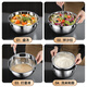 Fat Donglai's same style stainless steel soup basin, vegetable basin, egg beater basin, kitchen large, small and basin, thickened food-grade cooking basin, 20cm extra thick solid basin