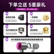 Forest official 5 billion negative ion hair care Huaqiangbei hair dryer home silent high-power high-speed hair dryer dormitory 3C certified national subsidy rose red - single air nozzle | 4.5 billion moist negative ions constant temperature hair care official top version 1 1