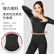 Bmai fitness clothes women's quick-drying morning running sportswear suit Pilates large size training yoga clothes autumn and winter yoga five-piece set slim lady shop M _ Recommended weight 85-100Jin Jin equals 0.5 kg