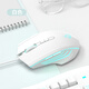 Souris de jeu filaire Razer adaptée à la souris ASUS Tianxuan 5/4/3/2 filaire Lingyao 14 ordinateur portable intrépide 16/15 jeu e-sports filaire version améliorée-effet d'éclairage RVB-norme officielle blanche classique
