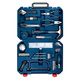 Bosch (BOSCH) household multi-functional hand tool set hardware tool box 108-piece set plastic box hardcover