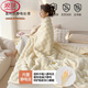 Langsha Summer Thickened Coral Fleece Sheep Fleece Blanket Office Nap Quilt Lunch Break Flannel Sofa Cover Blanket Classic Thickened Milky White Category A Maternity and Baby Feline Feel Baby Blanket-70*100cm Can be spread or covered to keep warm and not stuffy. Can’t afford it