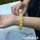 Her Generation White Flower Beeswax Bracelet Natural Raw Mineral Russian Material Demonic Flower Bracelet Valentine’s Day Birthday Gift 14MM (0.5)