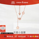 Zhou Taisheng's small waist necklace is given to girls as a light luxury niche high-end sterling silver clavicle chain as a birthday gift to his girlfriend.