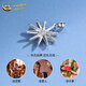 China Gold (CHINA GOLD) PT950 platinum star pendant for women, high-end platinum star Valentine's Day birthday gift for girlfriend and wife. Platinum star pendant about 2.7g, free silver chain + selection gift box