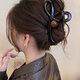 Value-for-money 4-piece set of high-end large hair clips for women