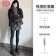 Langsha Woolen Plaid Skirt Women's Winter 2025 New Slim High Waist A-Line Hip Skirt Small Skirt