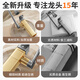 YEMO German package installs all-copper robotic arm universal faucet kitchen sink basin sink universal hot and cold water free installation/removal of old square/electroplated gray water inlet pipe thickened all-copper/universal rotation/dual hot and cold control
