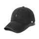 Mongolian piano new baseball cap for men and women, fashionable and versatile peaked cap, sunshade, face-showing, small and versatile, large head circumference, warm hat for all seasons, navy blue, adjustable