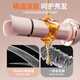 Yangzi (YANGZI) three-in-one automatic hair curling iron, Minhuang flat replacement, long-lasting styling, no harm to hair, negative ion straightening comb, curling hair artifact, straightening comb, 32mm egg roll iron, 28MM replacement head, purple flagship model, 100 million negative ions + four-speed temperature control + masonry glaze coating
