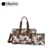 LeSportsac new butterfly stamp series retro mother-in-law bag clutch bag large capacity crossbody bag butterfly stamp