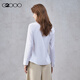 G2000 Modal elastic/same style in shopping malls, women's 2025 autumn and winter comfortable business commuting long-sleeved shirt