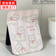 Mirror makeup mirror dormitory foldable mirror desktop makeup mirror portable high-definition beauty mirror student makeup desktop cute cat large soft bread mirror