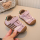 Tyrannis Yangma recommends autumn new Dexun infant soft-soled non-slip toddler shoes 0-1 years old 2 girls casual 4 khaki 18_inner length 12.5cm