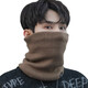 Cheguimu warm neck scarf for men and women winter neck protection against wind and cold cycling cold protection neck protection mountaineering mask scarf coffee color