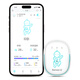 Hululu Intelligent Baby Monitoring and Nursing Breathing Monitor Baby Sleeping Reminder Heat Warning Artifact (Bluetooth Version) Bluetooth Version
