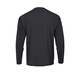 DESCENTE Essential series Henry collar quick-drying long-sleeved T-shirt sweater for men BK-BLACK L