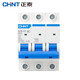 Chint (CHNT) D type air switch motor power protection industrial circuit breaker NXB-63 3P D32A rated current 380V voltage